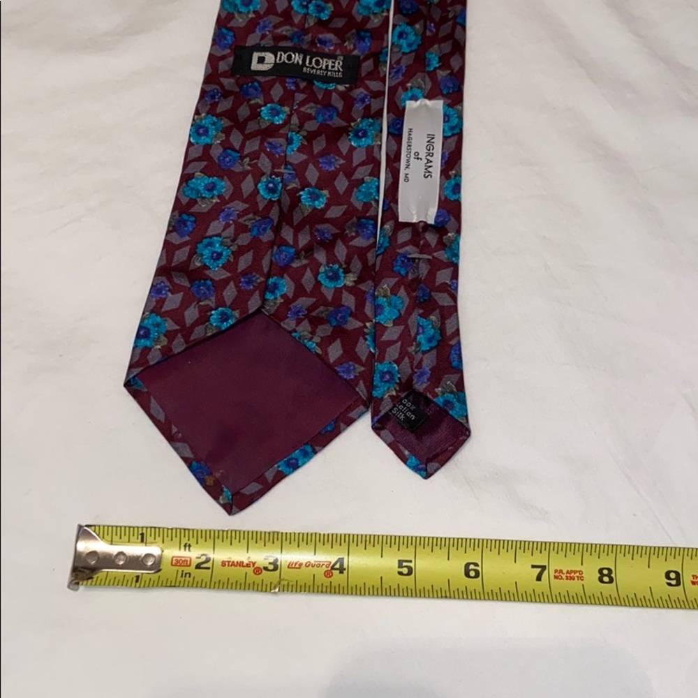 Don Loper Beverly Hills SILK Tie - Picture 7 of 7